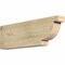 Ekena Millwork Alpine Rough Sawn Rafter Tail, Douglas Fir, 4"W x 10"H x 32"L RFT04X10X32ALP00RDF - alternate 1